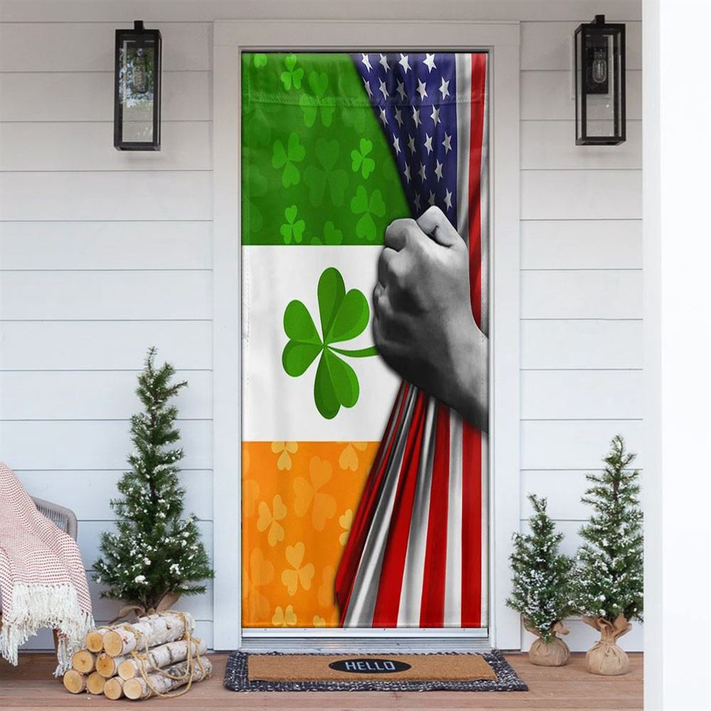 Irish Shamrock Door Covers, St Patrick’s Day Door Cover, St Patrick’s Day Door Decor Irish Shamrock Door Covers, St Patrick’s Day Door Cover, St Patrick’s Day Door Decor