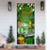 Irish Today Puerto Rico Tomorrow St Patrick’s Day Door Cover, St Patrick’s Day Door Cover, St Patrick’s Day Door Decor