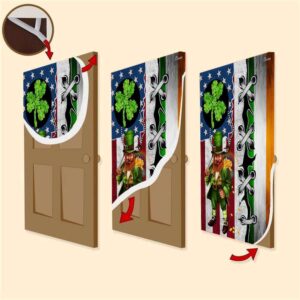Leprechaun St Patrick s Day Door Cover St Patrick s Day Door Cover St Patrick s Day Door Decor 3 oxmilx.jpg