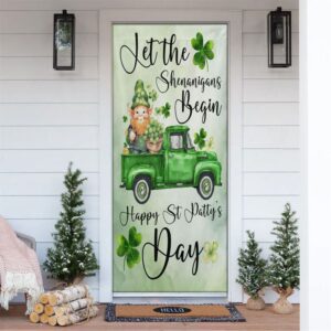 Let The Shenanigans Begin Door Cover, Gift&hellip;