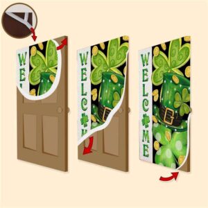 Lucky Charms Green Hat Door Cover St Patrick s Day Door Cover St Patrick s Day Door Decor 2 arccxi.jpg