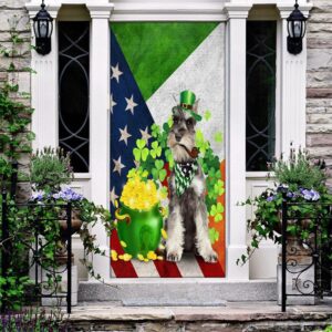 Miniature Schnauzer Door Cover St Patrick s Day Door Cover St Patrick s Day Door Decor 2 kucok3.jpg