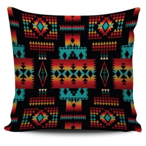 Native American Pillow Case, Black Native Tribes&hellip;