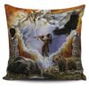 Native American Pillow Case, Blue Thunderbird Native American Pillow Covers, Native American Pillow Covers