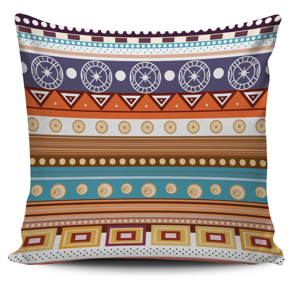 Native American Pillow Case, Indian Geometric Pillow Covers, Native American Pillow Covers