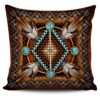 Native American Pillow Case, Mama Bear Flower Rose Pillow Covers, Native American Pillow Covers