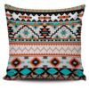 Native American Pillow Case, Native Border Pattern Native American Pillow Covers, Native American Pillow Covers