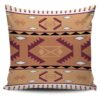 Native American Pillow Case, Native Border Patterns Native American Pillow Covers, Native American Pillow Covers