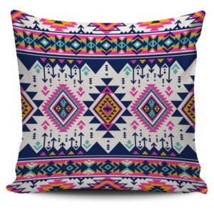 Native American Pillow Case, Pink Pattern Native&hellip;