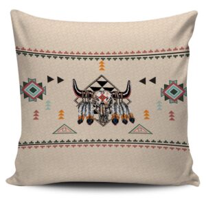 Native American Pillow Case, Pride Bison Native&hellip;