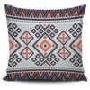 Native American Pillow Case, Purple Tribe Design Native American Pillow Cover, Native American Pillow Covers
