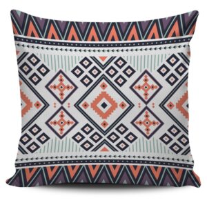 Native American Pillow Case, Purple Tribals Design&hellip;