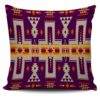 Native American Pillow Case, Purple Tribals Design Pillow Covers, Native American Pillow Covers Native American Pillow Case, Purple Tribals Design Pillow Covers, Native American Pillow Covers