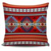 Native American Pillow Case, Seamless Colorful Pillow Cover, Native American Pillow Covers