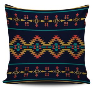 Native American Pillow Case, Southwest Navajo Vector&hellip;