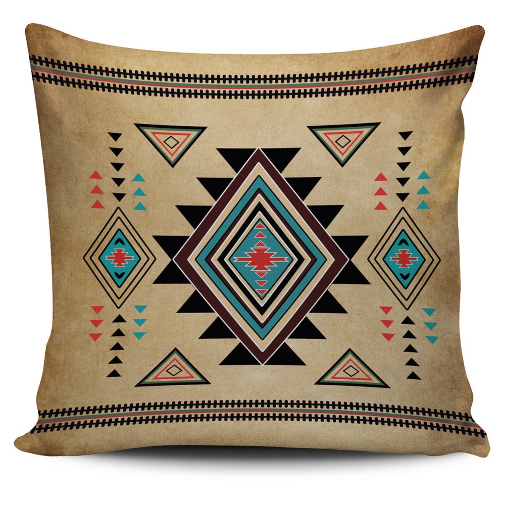 Native American Pillow Case, Southwest Symbol Native American Pillow Covers, Native American Pillow Covers