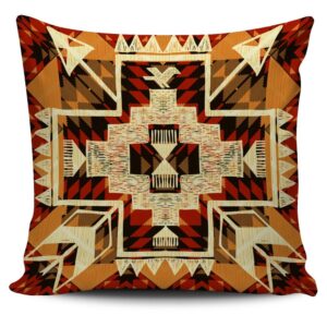 Native American Pillow Case, Southwest Yellow Symbol&hellip;