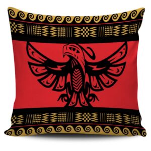 Native American Pillow Case, Thunderbird Red Native&hellip;