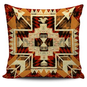 Native American Pillow Case, Tribal Yellow Arrow&hellip;