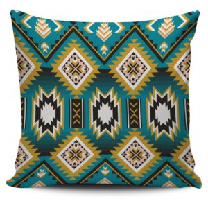 Native American Pillow Case, Turquoise Native American&hellip;