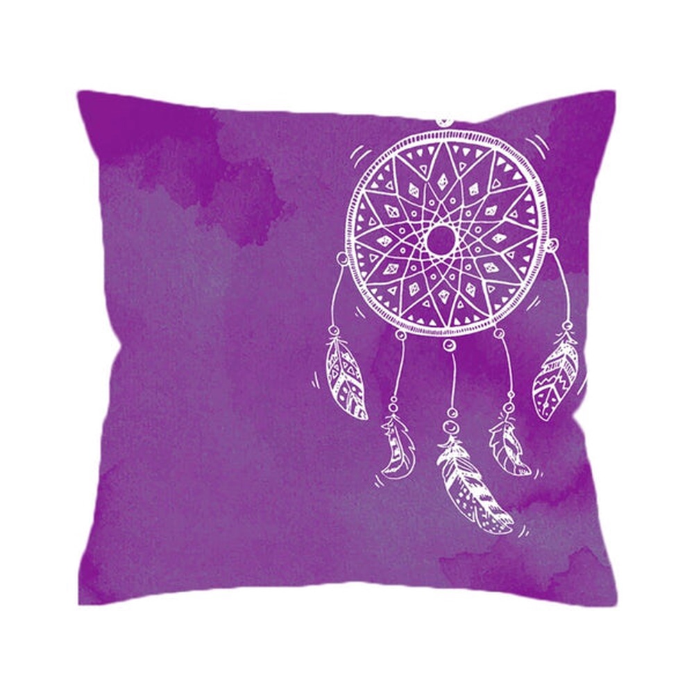 Native American Pillow Case, Watercolor Dream Catcher Pillow Case Pink and Blue Pillow Covers, Native American Pillow Covers Native American Pillow Case, Watercolor Dream Catcher Pillow Case Pink and Blue Pillow Covers, Native American Pillow Covers