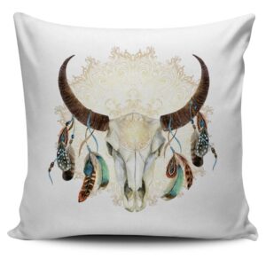 Native American Pillow Case, White Bison Tribe&hellip;