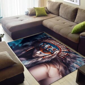 Native American Rug Native Rugs 3D Native Girl Native American Area Rug 3 l07zyf.jpg