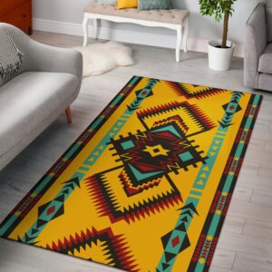 Native American Rug Native Rugs Abstract Geometric Ornament Area Rug 2 rngchn.jpg