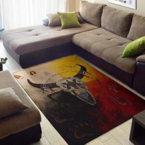 Native American Rug Native Rugs Bison Medicine Wheels Native American Pride Area Rug 3 fpiuab.jpg