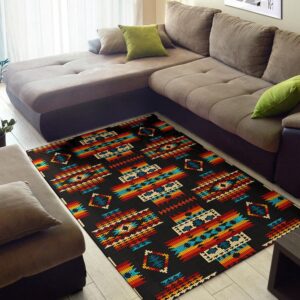 Native American Rug Native Rugs Black Pattern Native Area Rug 3 xmddtj.jpg