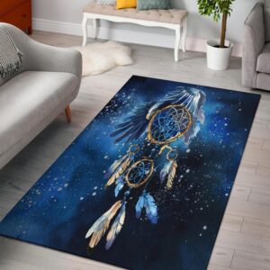 Native American Rug Native Rugs Blue Dreamcatcher Native American Design Area Rug 2 mz2zvu.jpg