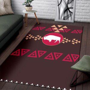 Native American Rug Native Rugs Brown Bison Native American Area Rug 4 m2crdq.jpg