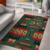 Native American Rug, Native Rugs, Green Horse Native American Pride Area Rug
