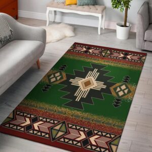 Native American Rug Native Rugs Indigenous Design Green Native American Pride Area Rug 2 vazgof.jpg