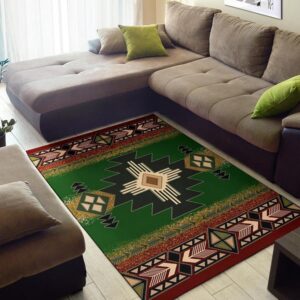 Native American Rug Native Rugs Indigenous Design Green Native American Pride Area Rug 3 ztweoo.jpg