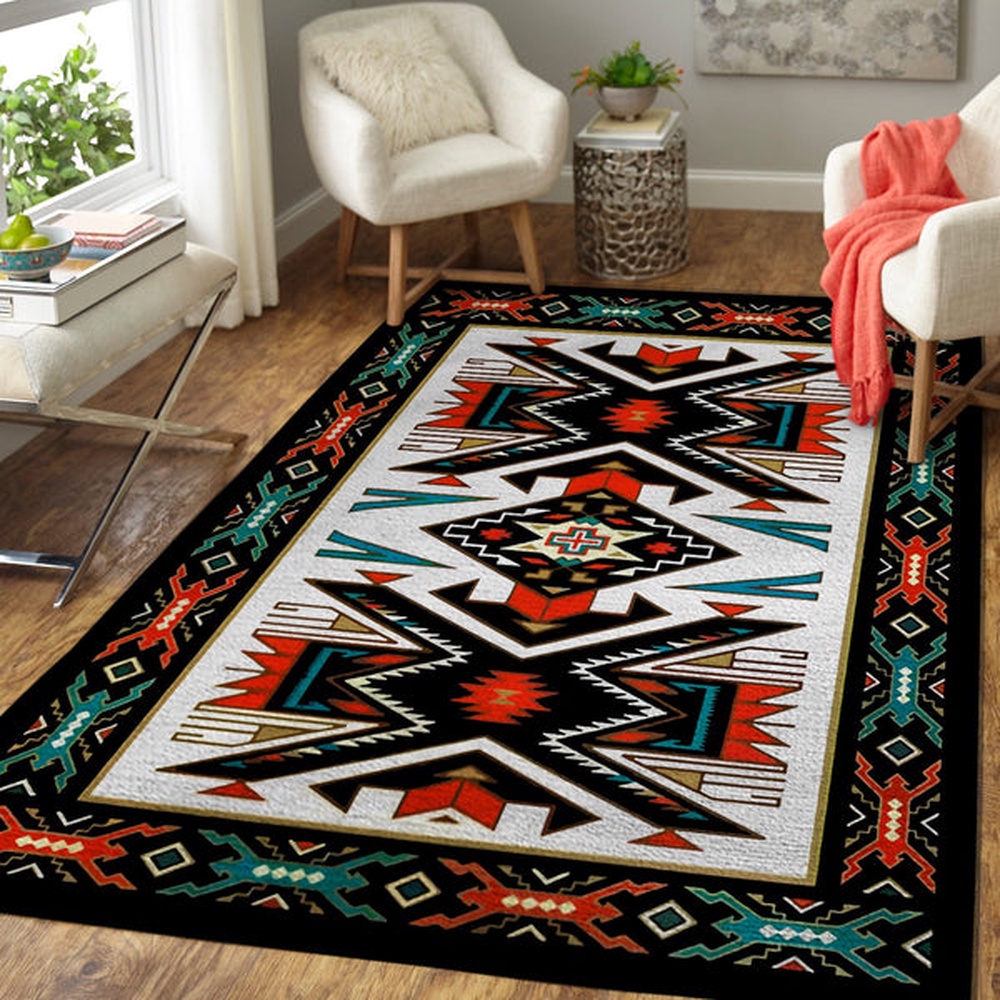Native American Rug, Native Rugs, Tribal Color Native American Area Rug Native American Rug, Native Rugs, Tribal Color Native American Area Rug
