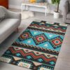 Native American Rug, Native Rugs, Tribal Colorful Pattern Native American Area Rug Native American Rug, Native Rugs, Tribal Colorful Pattern Native American Area Rug