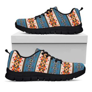 Native American Shoes American Native Tribal Navajo Print Black Sneaker 3 ur9j9b.jpg