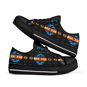 Native American Shoes, Blue Pattern Native Low&hellip;