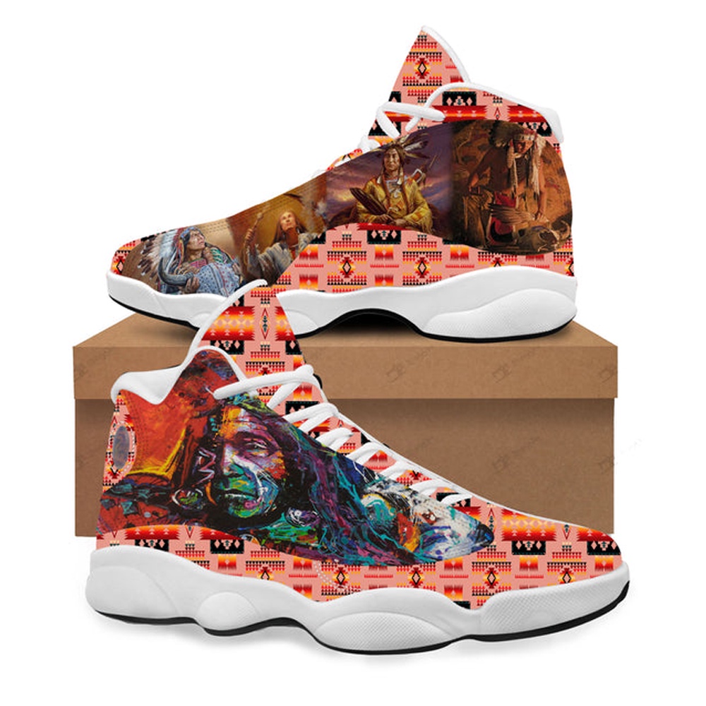 Native American Shoes, Chief Native American Shoes JD13, Native American Basketball Shoes