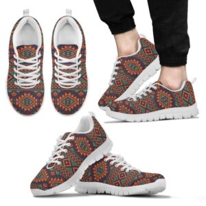 Native American Shoes Native American Tribal Navajo Indians Aztec Print Men Shoes Sneakers 2 g2djcn.jpg