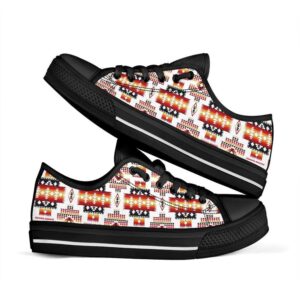 Native American Shoes White Native Tribes Native American Low Tops Shoes Native American Low Top Shoes 1 pevebg.jpg