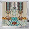 Native American Shower Curtain, Tribe Chief & Warriors Shower Curtain, Designer Shower Curtains