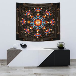 Native American Tapestry Black Geometric Native American Tapestry Wall Tapestry Native American 3 qnd8c0.jpg