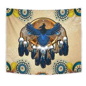 Native American Tapestry Blue Thunderbird Native Tapestry Wall Tapestry Native American 1 tsb0uu.jpg