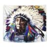 Native American Tapestry, Chief Arrow Native American Tapestry, Wall Tapestry Native American