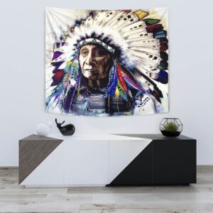 Native American Tapestry Chief Native Tapestry Wall Tapestry Native American 3 eznfqz.jpg
