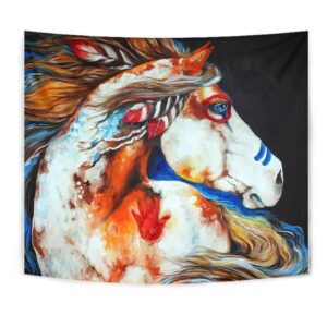 Native American Tapestry, Horse Native American Tapestry,&hellip;