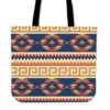 Native American Tote Bag, Aztec Tribal Native American Indians Navajo Print Tote Bag, Native American Bag