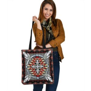 Native American Tote Bag, Beadwork Pattern Native&hellip;